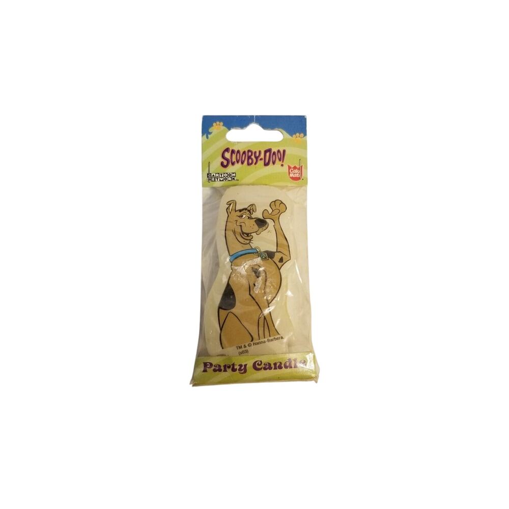 2003 Scooby-Doo Birthday Party Cake Candle Hanna-Barbera Signature Brands